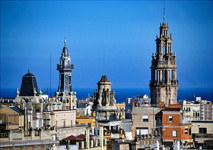 Photo Barcelona über den Dächern